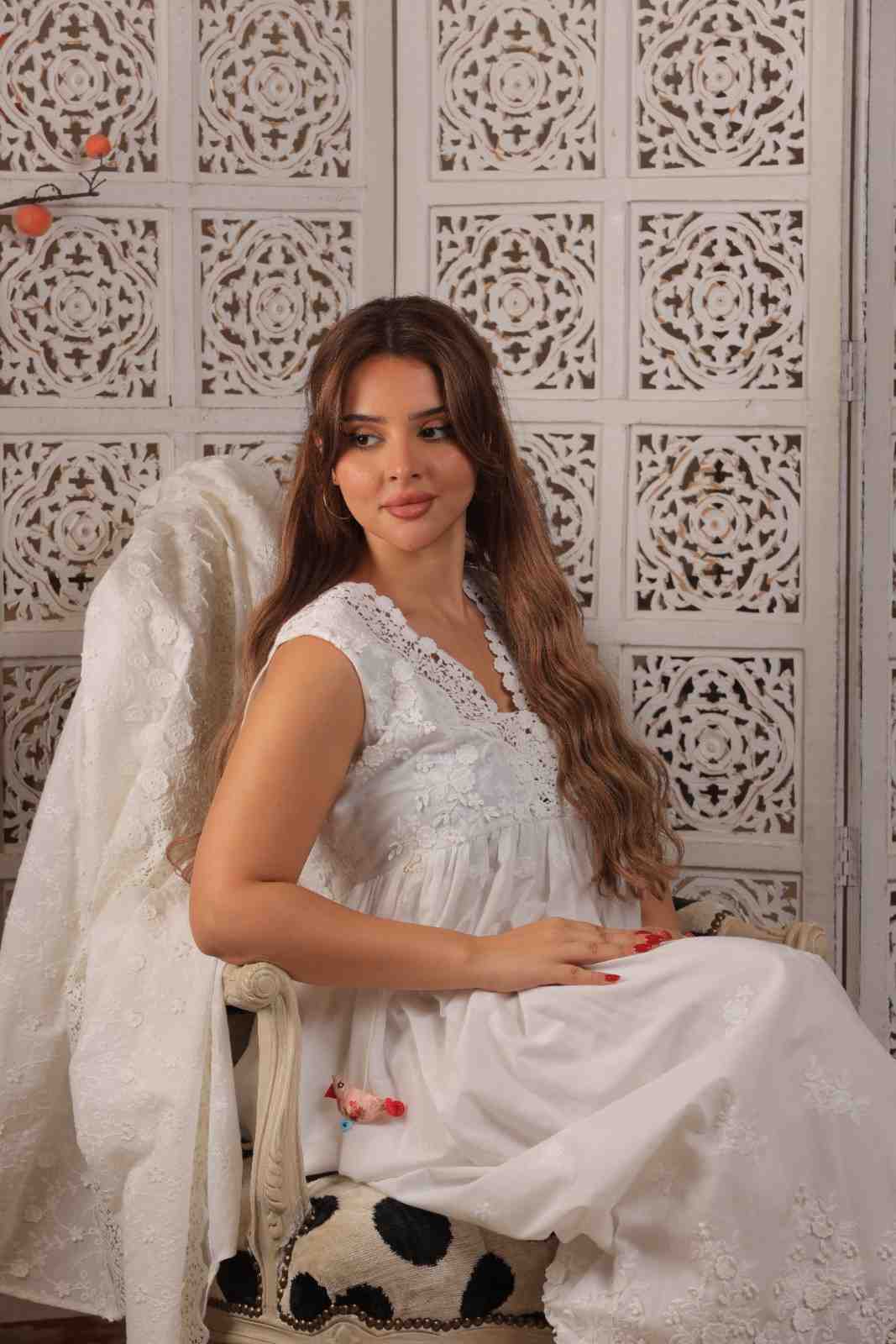 Dentille White Dress