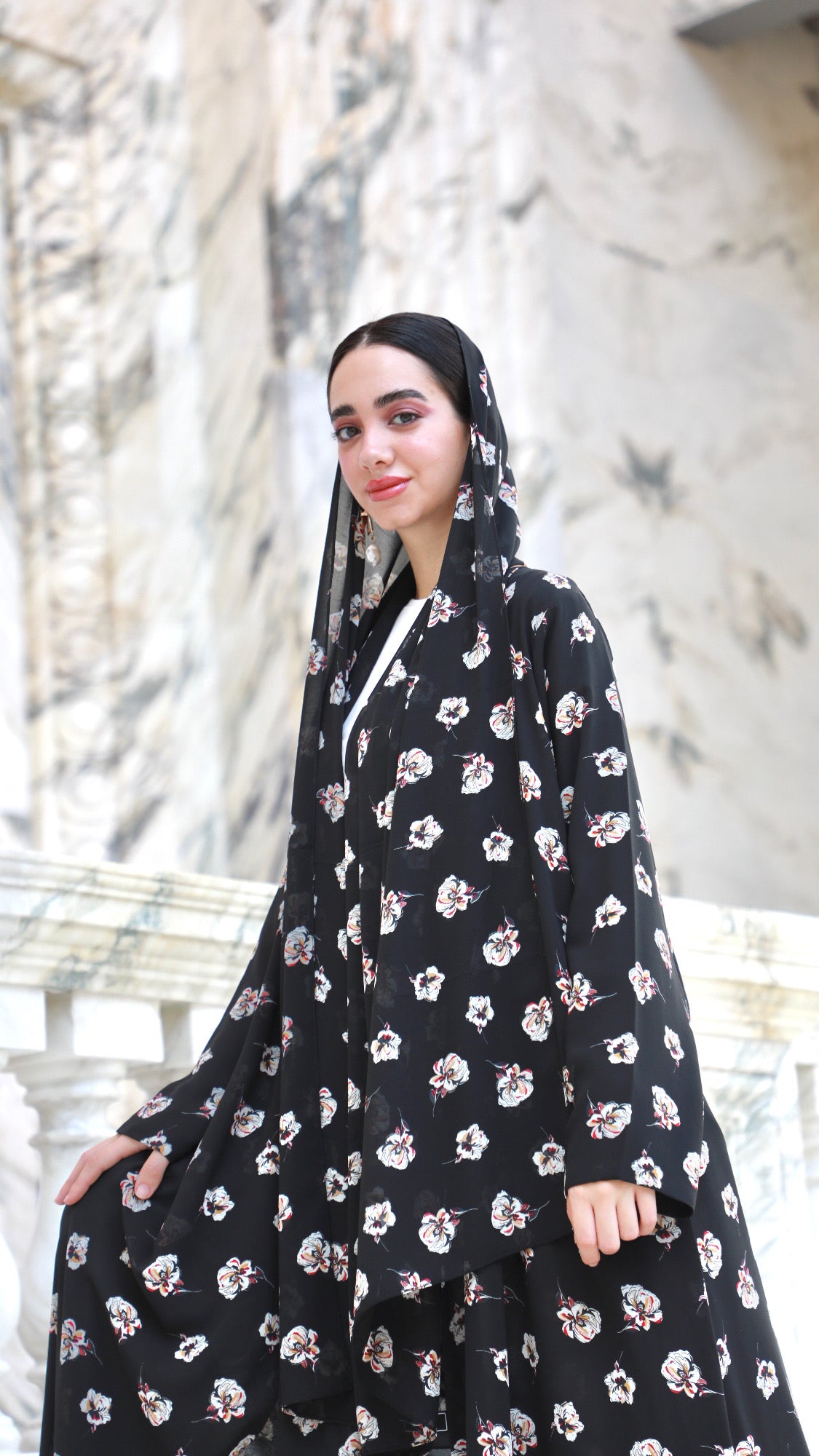 PRINTED ABAYA