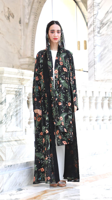 PRINTED ABAYA