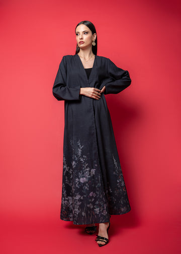 FLORAL PRINT ABAYA