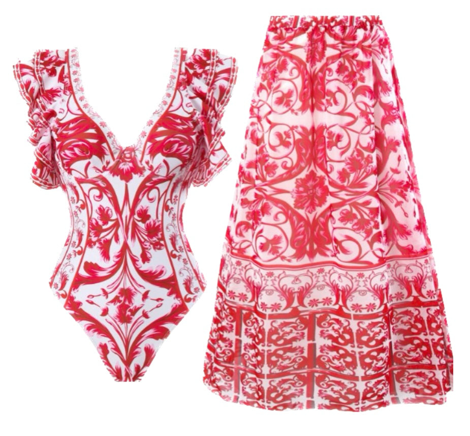 SWIMMING SUIT SET