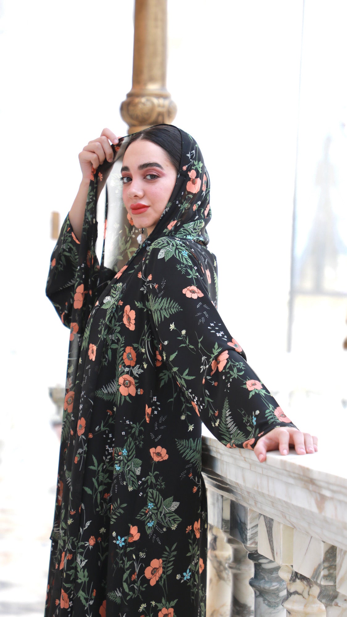 PRINTED ABAYA