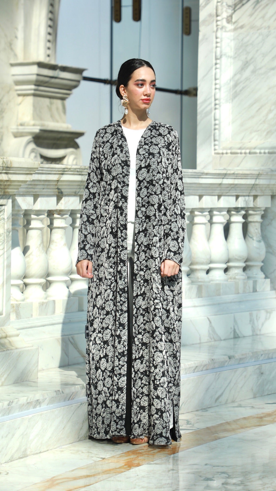 PRINTED ABAYA