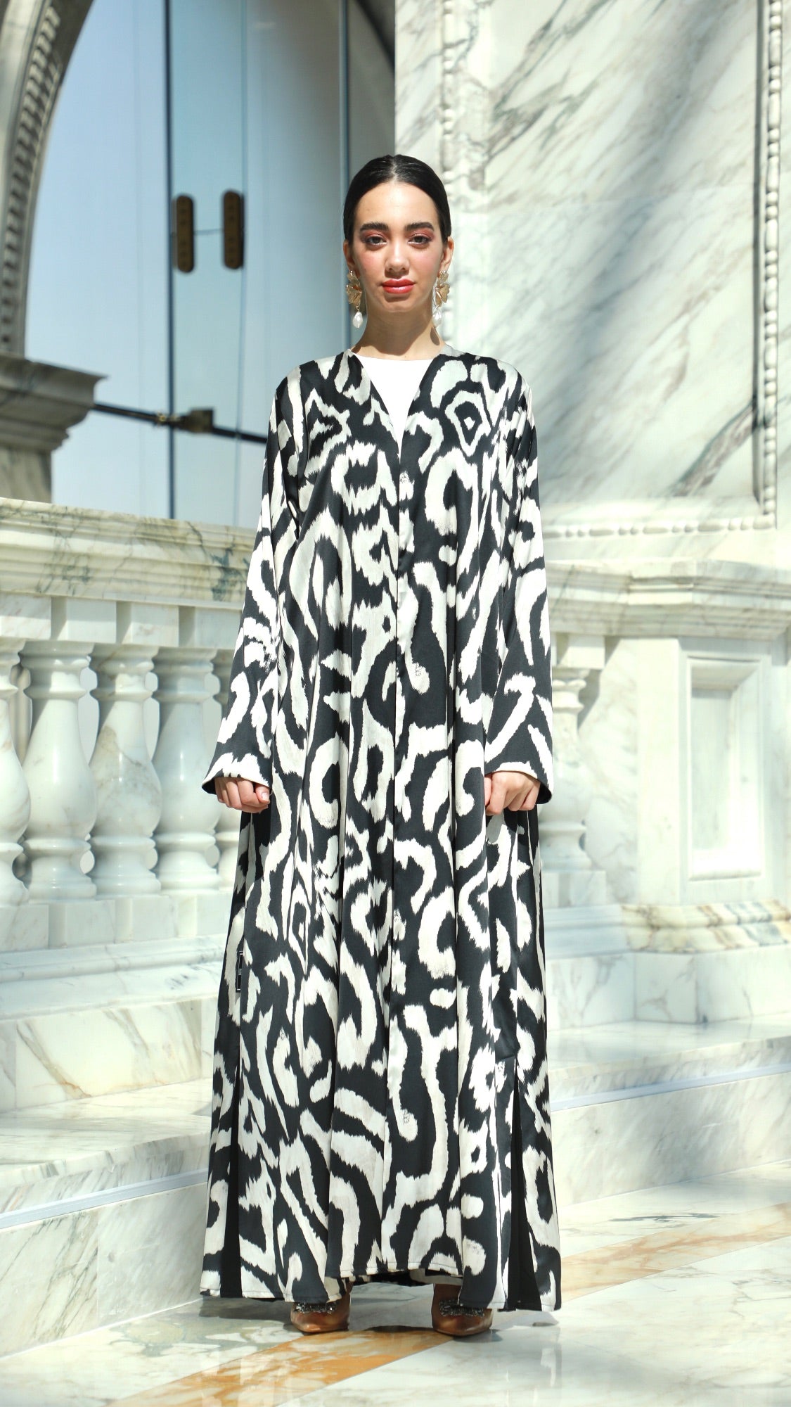 PRINTED ABAYA