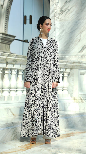 PRINTED ABAYA