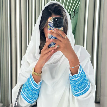 White Bisht Abaya