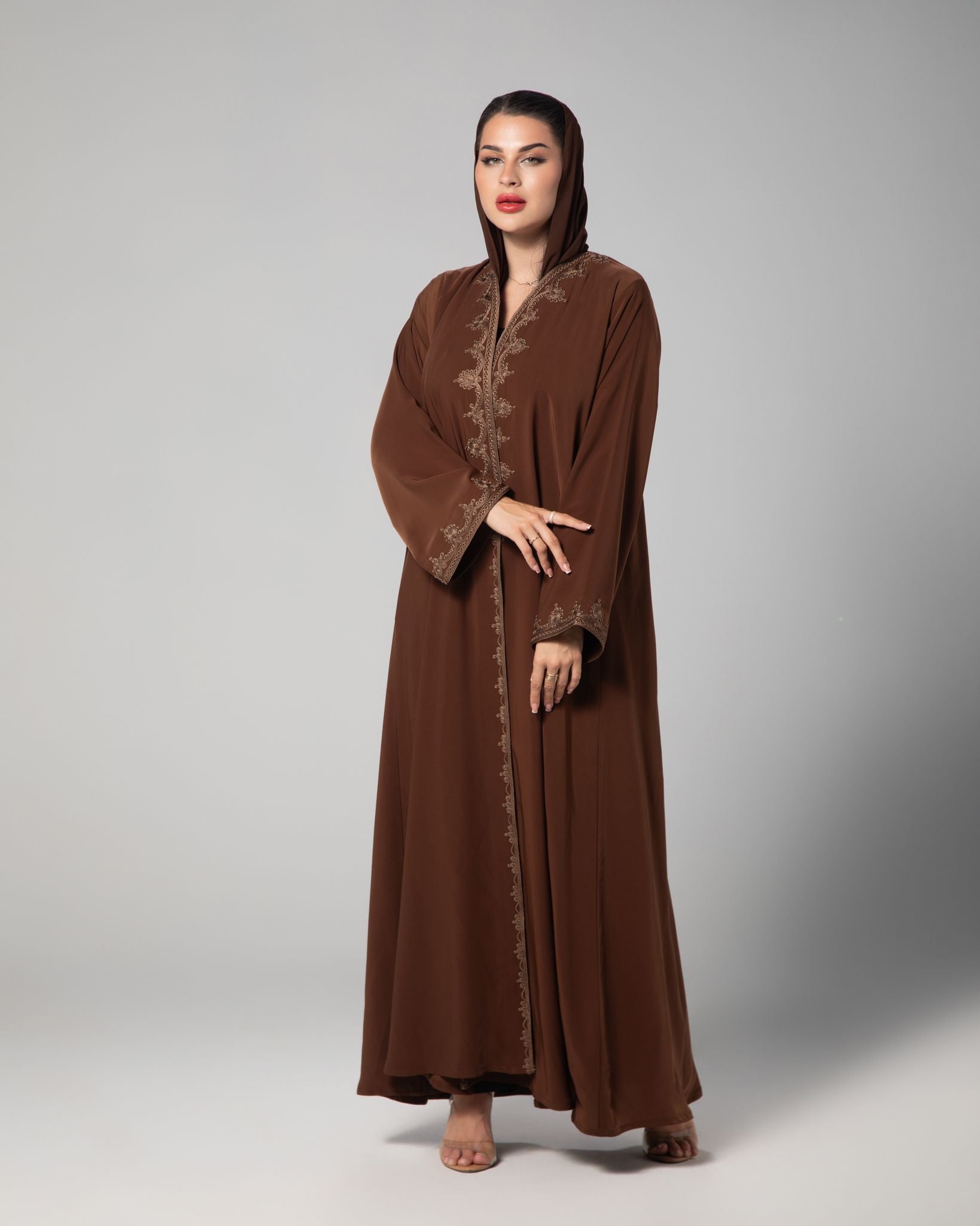 BROWN ABAYA