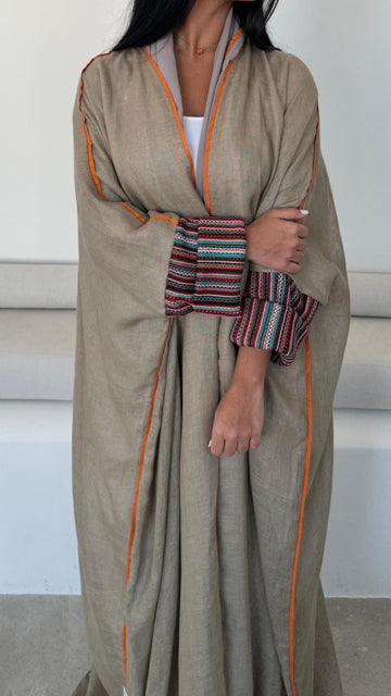 LINEN ABAYA