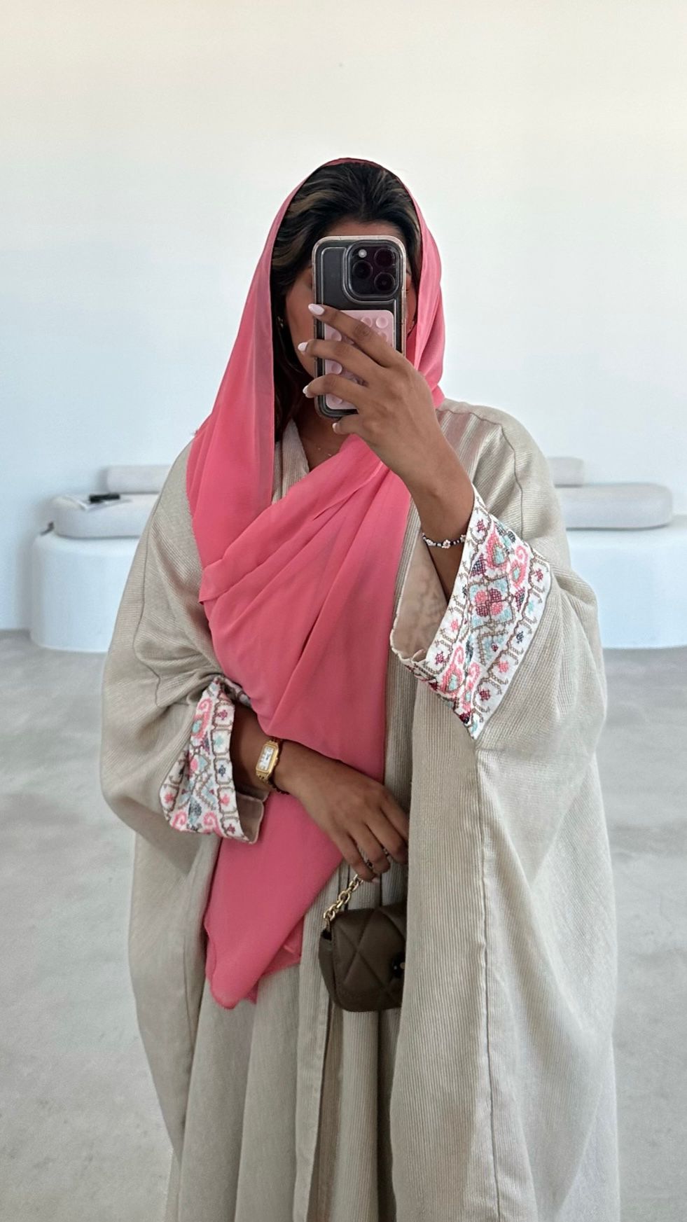 LINEN ABAYA