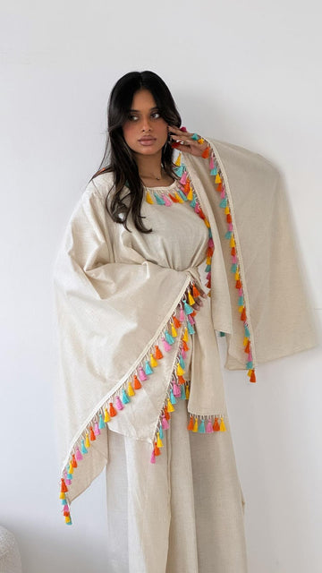 LINEN CAFTAN