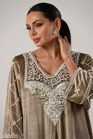 VELVET KAFTAN