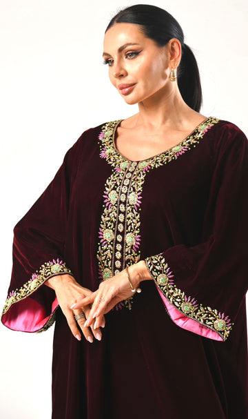 VELVET KAFTAN