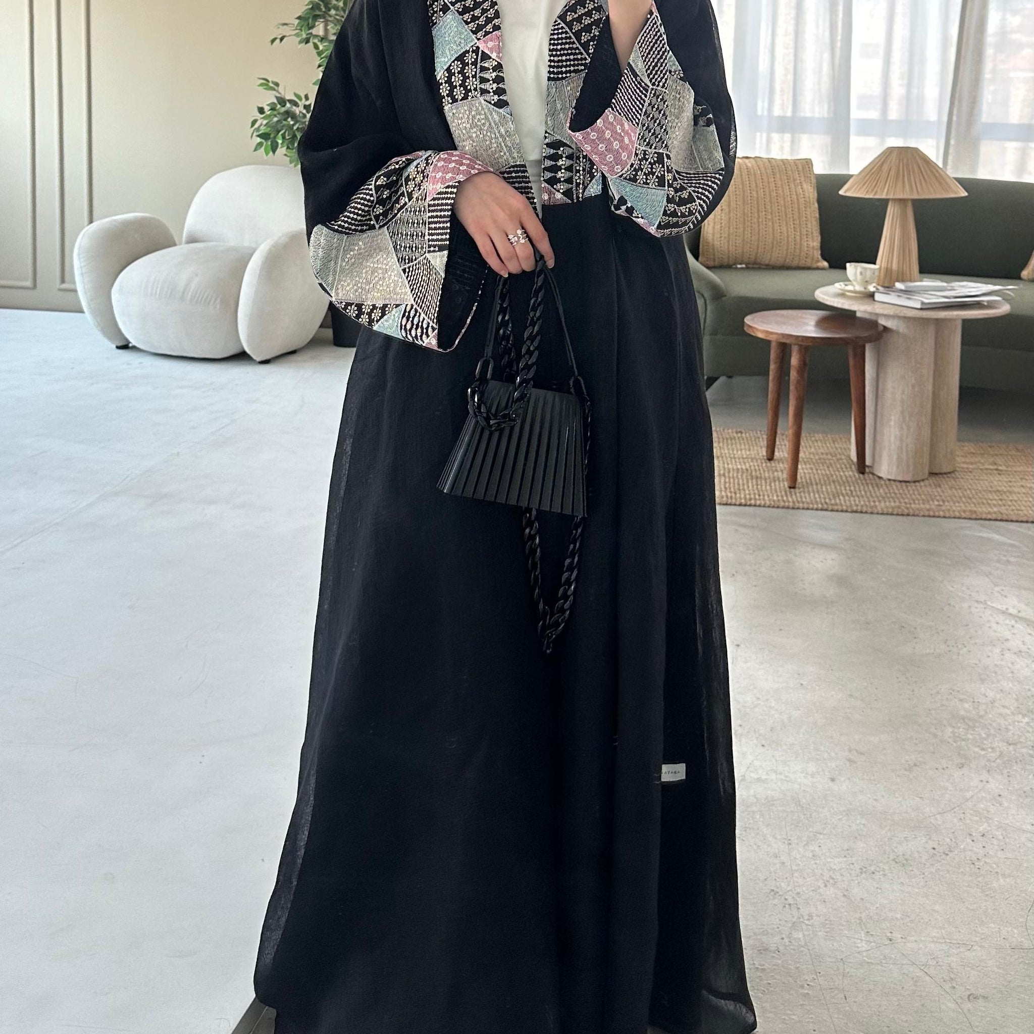 LINEN BISHT ABAYA