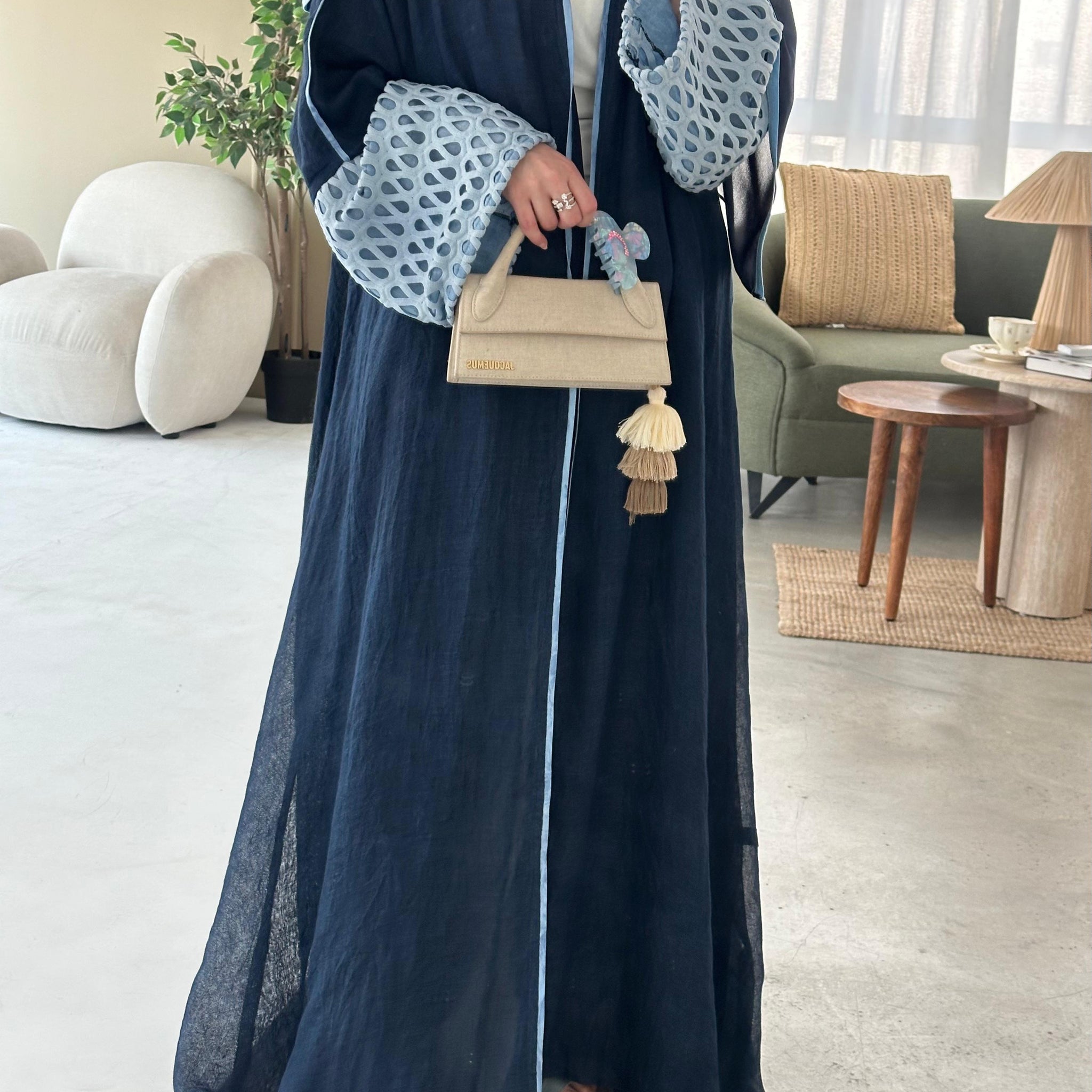 LINEN BISHT ABAYA