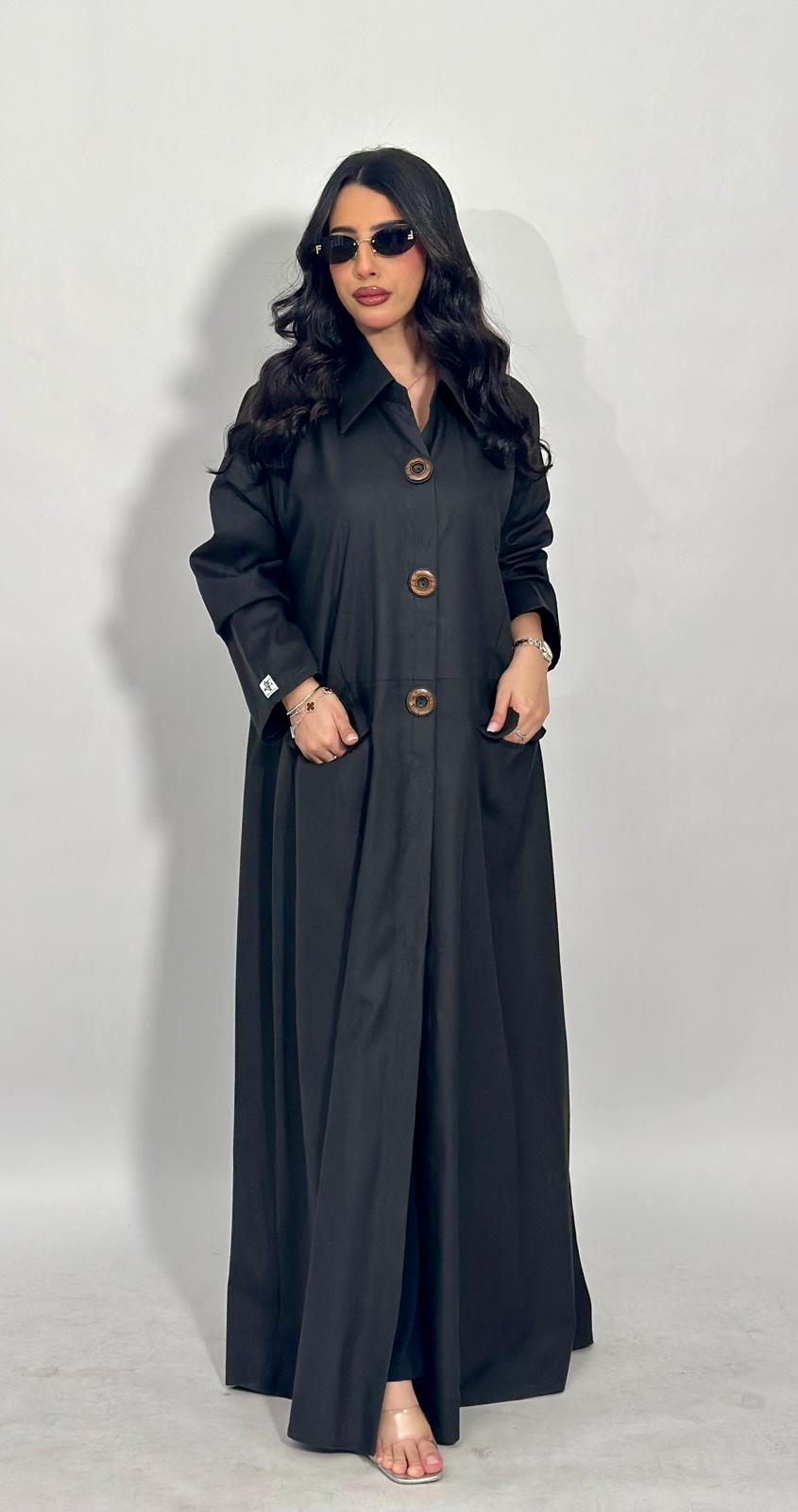 BLACK BLAZER ABAYA