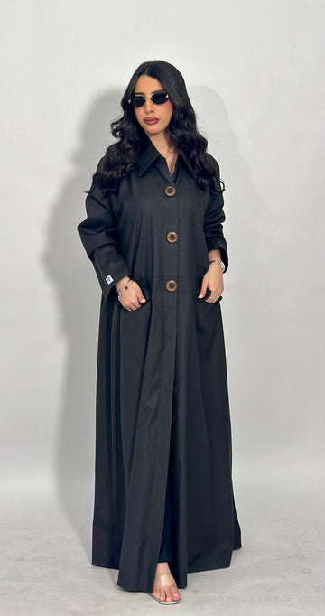 BLACK BLAZER ABAYA