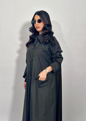 BLACK BLAZER ABAYA