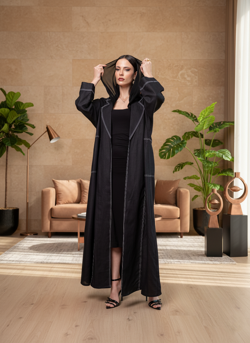 LINEN ABAYA
