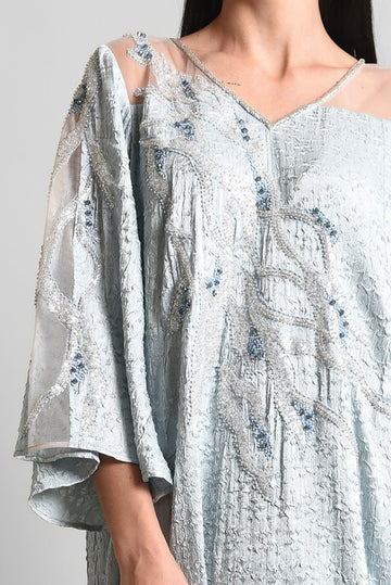 Satin Jacquard Kaftan