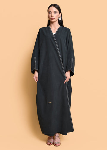 Sandwash Silk Abaya